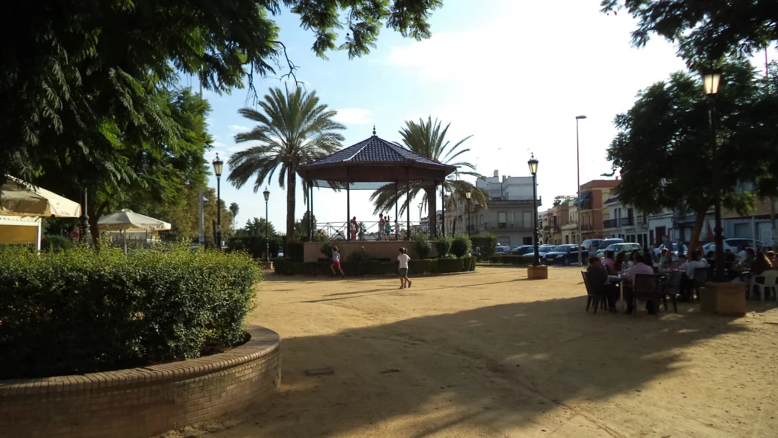 Quiosco de música en Coria del Río