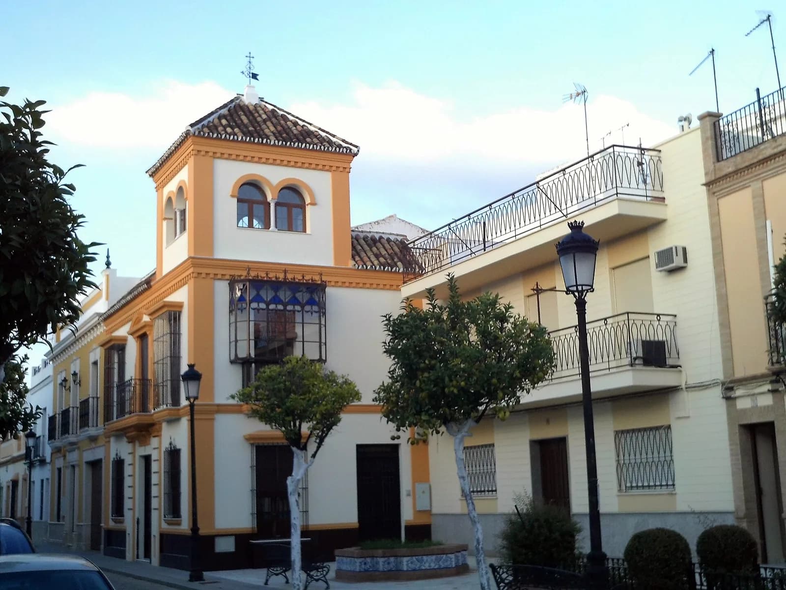 Calle Larga en La Puebla del Río