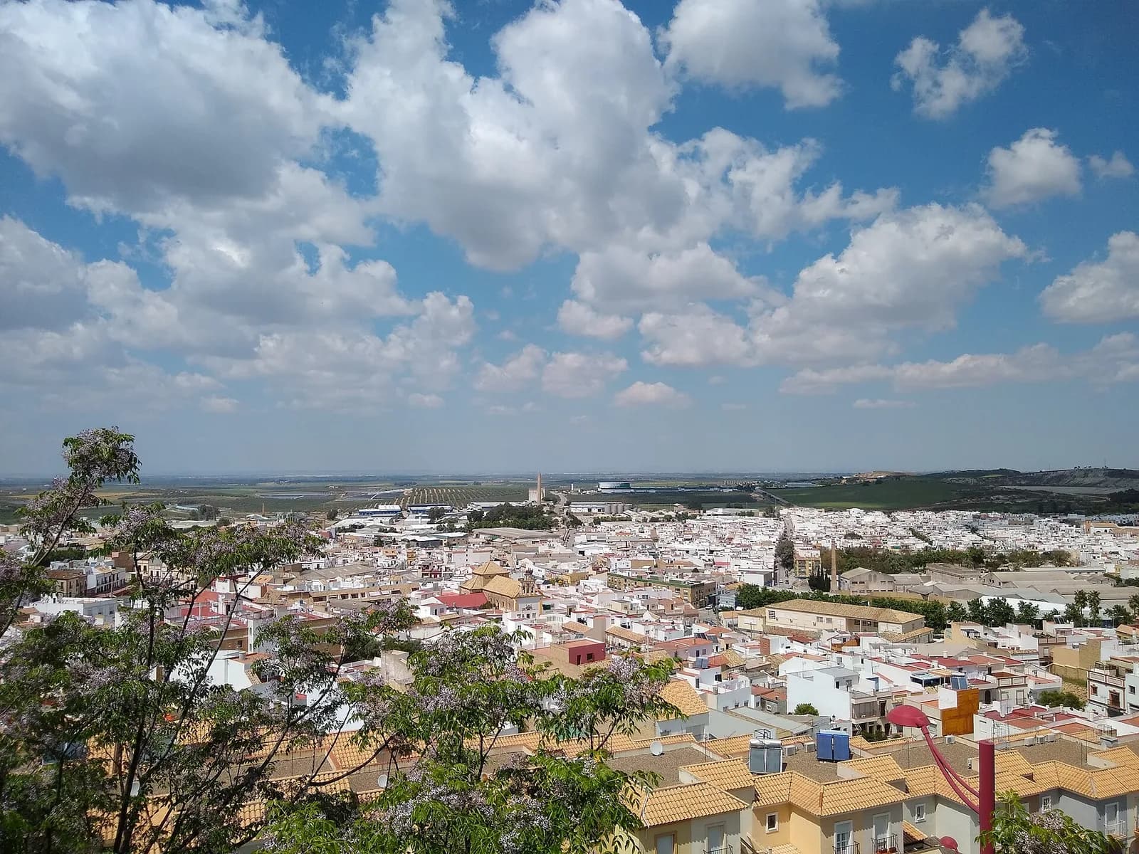 Vista del municipio en Morón de la Frontera